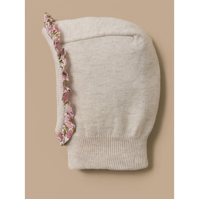 Cagoule avec volant en tissu Liberty CYRILLUS