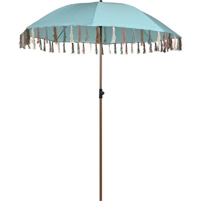 Parasol polyester à franges élégance RECOLLECTION
