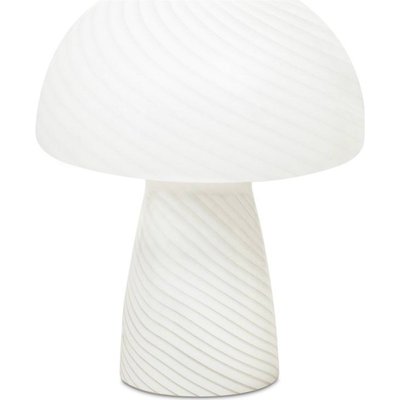 Lampe champignon en verre  design ambiance douce RECOLLECTION