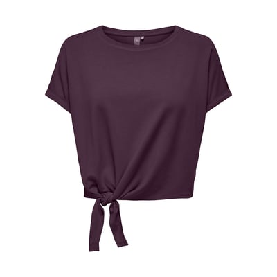T-shirt met strikdetail Jab ONLY PLAY
