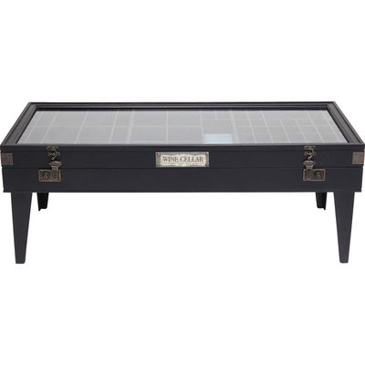 Table basse Collector 122x55cm noire KARE DESIGN