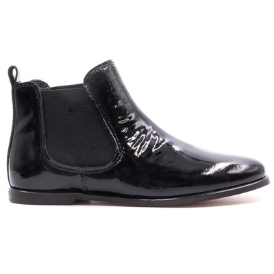 Boots chelsea en cuir vernis GILDAS BONI&SIDONIE