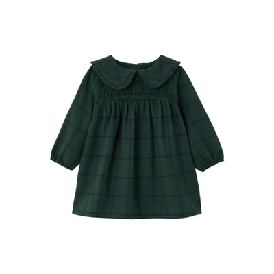 Robe en flanelle vichy VERTBAUDET