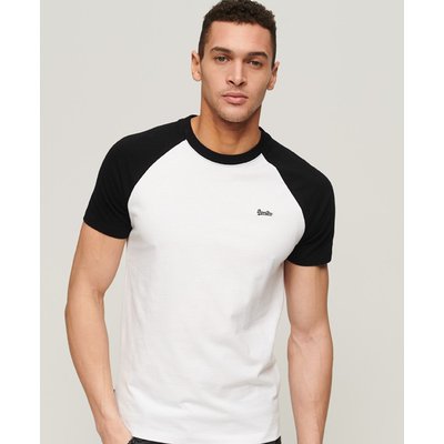 T-shirt de baseball à logo Essential en coton bio SUPERDRY