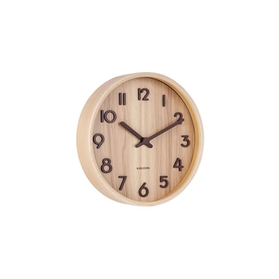 Horloge Murale Bois de tilleul KARLSSON