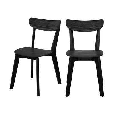 Lot de 2 chaises en bois - TABATA RENDEZ-VOUS DÉCO