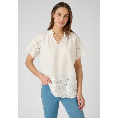 Blouse voile de coton broderie anglaise DAMART