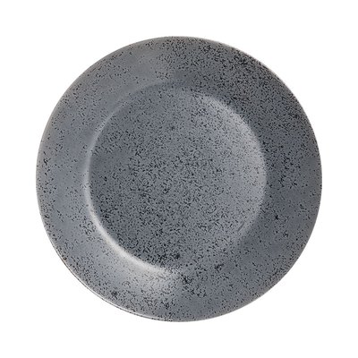 Assiette plate noire 25 cm Slate - Luminarc LUMINARC