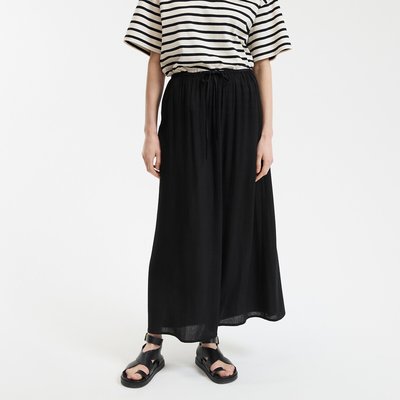 Jupon long en crépon fluide LA REDOUTE COLLECTIONS