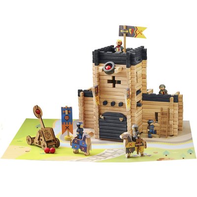 Château fort et catapulte 270 pcs JEUJURA