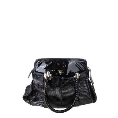 Sac cuir vernis noir marques deals