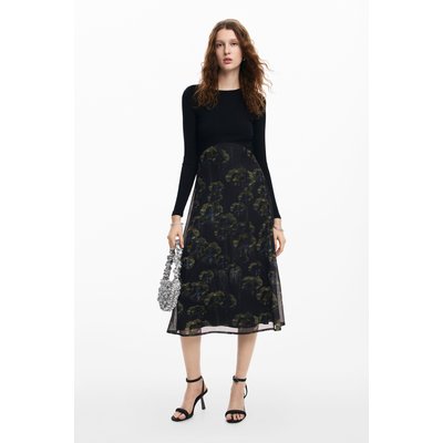 Desigual - Robe midi florale M. Christian Lacroix DESIGUAL