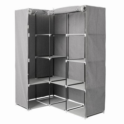 Armoire penderie d'angle tissu 5FIVE SIMPLY SMART