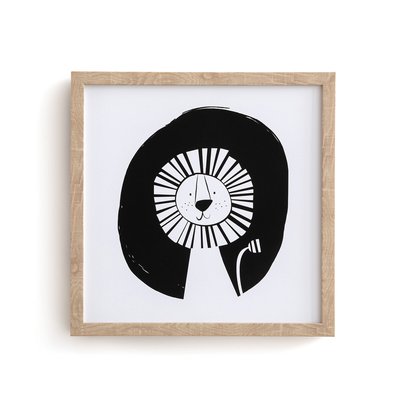 Cléo Child's Framed Lion Print LA REDOUTE INTERIEURS