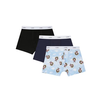 Lot de 3 boxers junior one piece SKYLUFFIZ UNDIZ