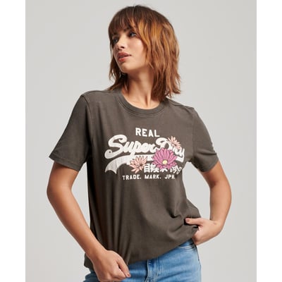 T-shirt à logo Vintage Narrative SUPERDRY