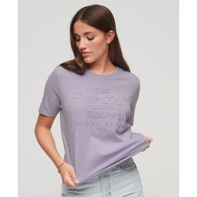 T-shirt Vintage Logo en relief SUPERDRY