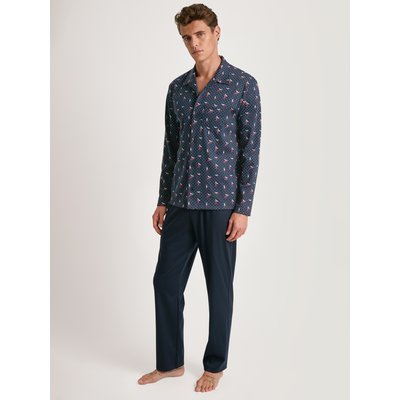 Pyjama boutonné sur toute la longueur manches longues Coton FAMILY & FRIENDS CALIDA