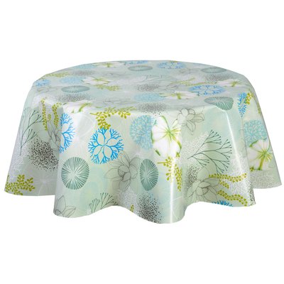 Nappe en toile cirée ronde Nofica TOILINUX