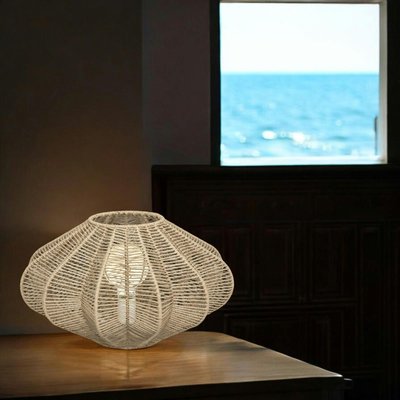 Lampe à poser en papier forme graphique PIER IMPORT