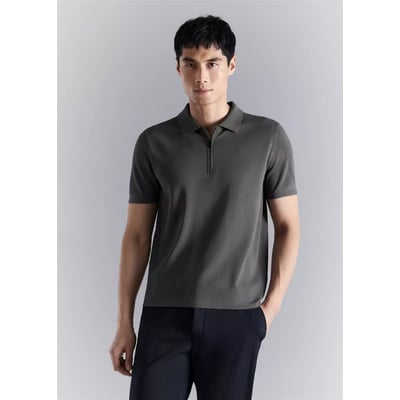 Sweat confort extensible à zip MANGO MAN