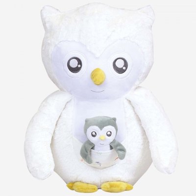 Grande peluche Chouette - Cache cache en forêt TROIS KILOS SEPT