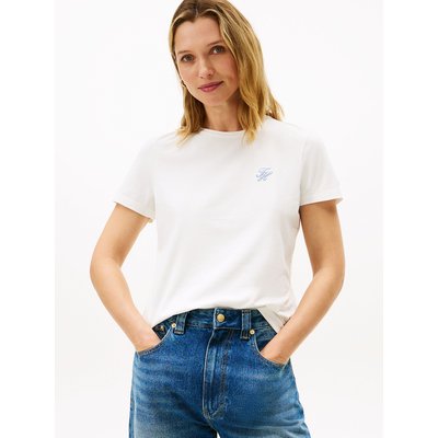 T-shirt de gola redonda, mangas curtas TOMMY HILFIGER