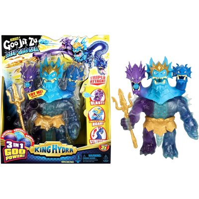 Heroes of Goo Jit Zu Deep Goo Sea - Figurine triple attaque MOOSE