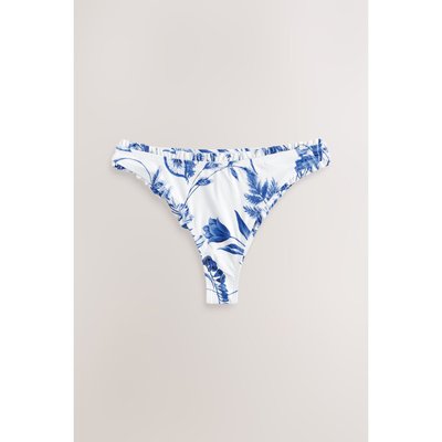 Bas de bikini brésilien imprimé à volants NEXT