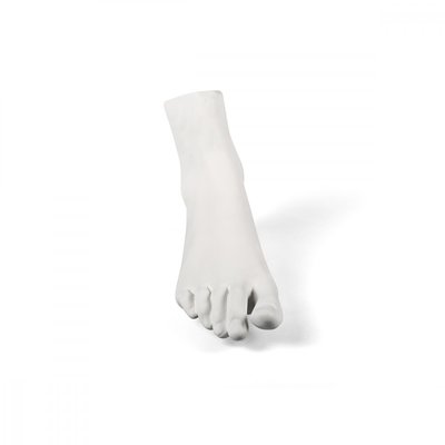 Sculpture céramique pied masculin SELETTI