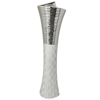 Grand vase décoratif deux gris PIER IMPORT