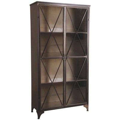 Armoire en métal et verre AUBRY GASPARD