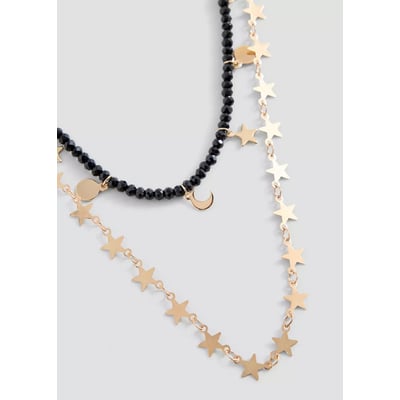 Pack 2 colliers combinés MANGO TEEN