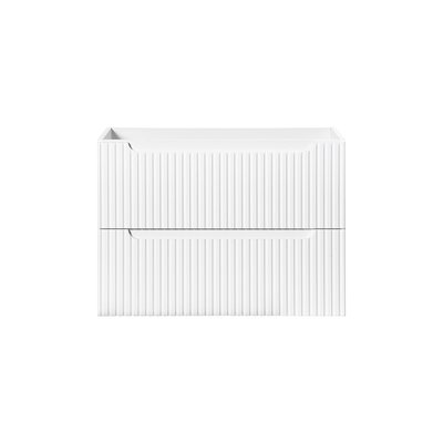 Meuble sous vasque salle de bain tiroirs NOVA WHITE STELLAMEUBLES