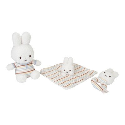 Coffret naissance doudou miffy sunny stripes LITTLE DUTCH