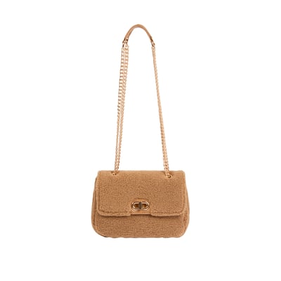 Sac bandoulière duveteux MORGAN