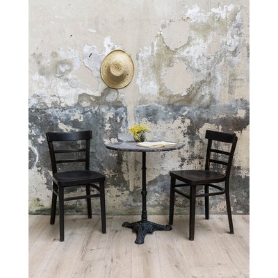 Paire de chaises en bois Claude N°1261 - Bon état DEBONGOUT