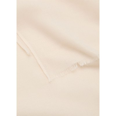 Foulard uni finitions effilochées MANGO