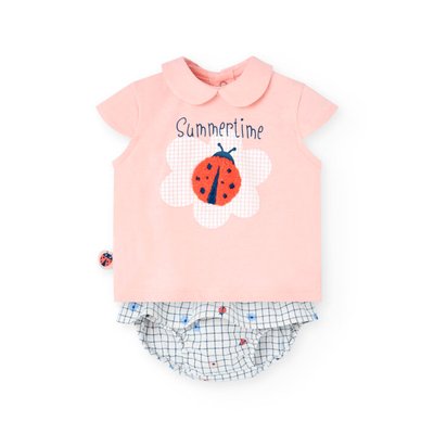 Set maille bi matiere BOBOLI