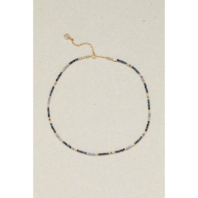 Collier-Bracelet double Queen - Azur YAY PARIS