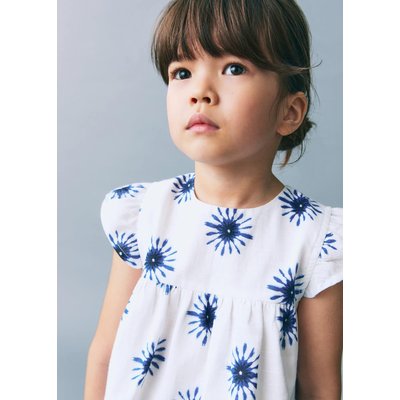 Blouse en coton imprimée MANGO BABY
