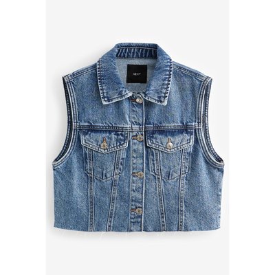 Veste en jean sans manche femme La Redoute