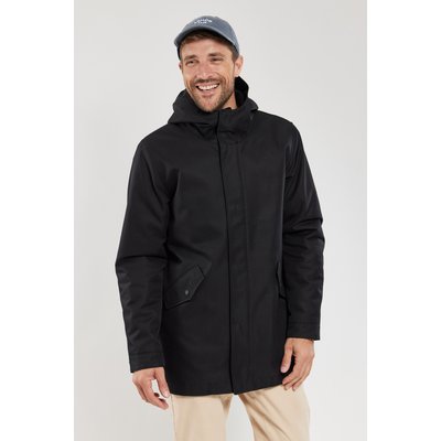 Parka courte à capuche en coton ARMOR-LUX