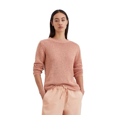 Pull en maille slim en mélange de coton organique MARC O'POLO