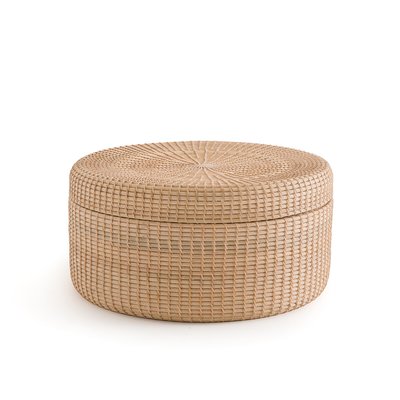 Ysée 50cm Diameter Round Rattan Storage Box AM.PM