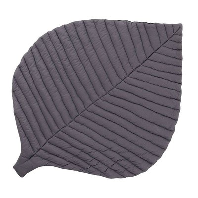 Tapis bébé coton organique cousu main LEAF TODDLEKIND
