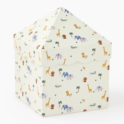 Boîte de rangement maison, moyen modèle MONOPRIX