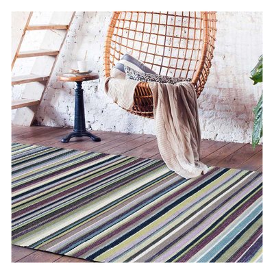 Tapis kilim fait main en laine motif géométrique UN AMOUR DE TAPIS