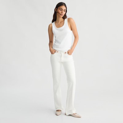 Jean bootcut blanc LIU JO