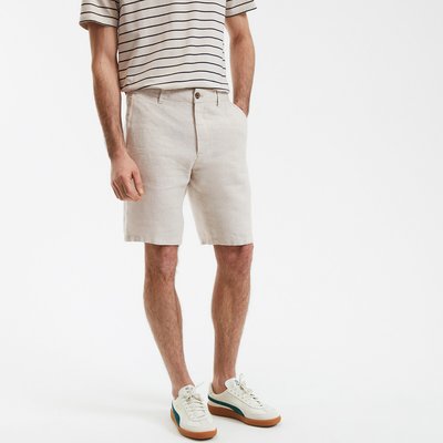 Linen Bermuda Shorts LA REDOUTE COLLECTIONS
